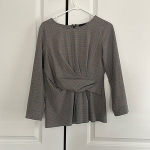 Ann Taylor fit and flare blouse